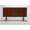 Image 1 : Danish Mid-Century Teak buffet with tambour doors