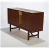 Image 2 : Danish Mid-Century Teak buffet with tambour doors
