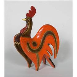 Guido Gambone Ceramic Rooster, 1959