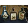 Image 1 : Jim Beam Decanters (3) w/J. Lockhart Decals on them (Cardinal; Woodcock & Large Mouth Bass)