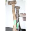 Image 1 : Old Monkey Wrench & 1 1/4 lb. Hatchet