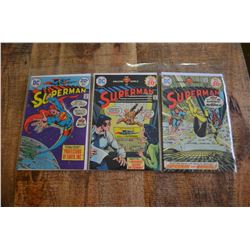 3 Superman Comics