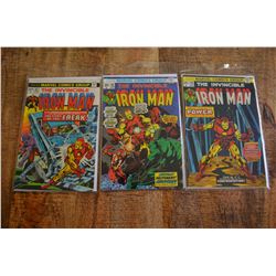 3 Iron Man Comics