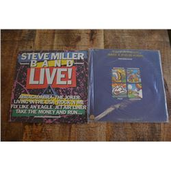 2 Steve Miller Band Records