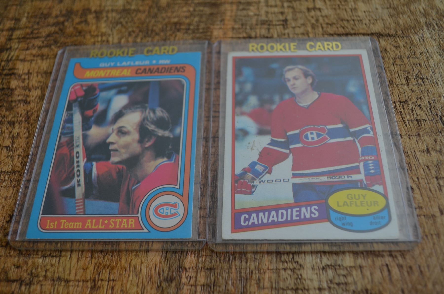 2 Guy Lafleur Cards