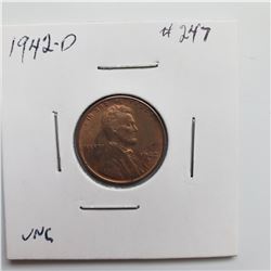 1942-D Lincoln Cent