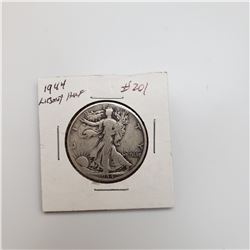 1944 Walking Liberty Half