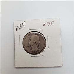 1935 Washington Quarter