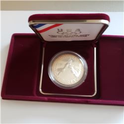 1988-S Olympic Silver Dollar  (Com)