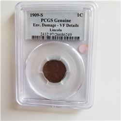 1909-S Lincoln Cent