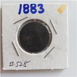 1883 Seated Liberty Dime