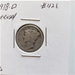 1918-D Mercury Dime