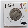 Image 1 : 1921 Mercury Dime