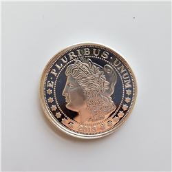 2013 Morgan Head 1 Oz .999 Silver