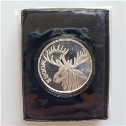 1 Oz Silver Moose
