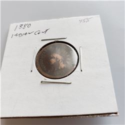 1880 Indian Head Cent