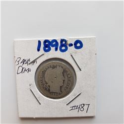 1898-O Barber Dime