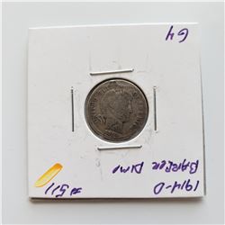 1914-D Barber Dime