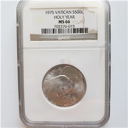 1975 Vatican $500 Lira Holy Year