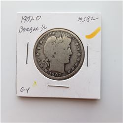 1907-O Barber Half