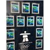 Image 2 : 2010 VANCOUVER OLYMPICS FRAMED SPORTS EVENTS CARDS (24" X 36")