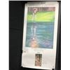 Image 1 : TOM KITE SIGNED 20" X 32" GOLF PRINT