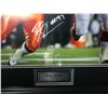 Image 2 : BRENT JOHNSON -BC LIONS-  SIGNED 28" X 22" FRAMED PHOTO (GAMEDAY COA)