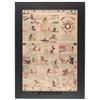 Image 1 : 1935 "Silly Symphony" & "Mickey Mouse" 18x25 Custom Matted Original Disney Comic Strip Display