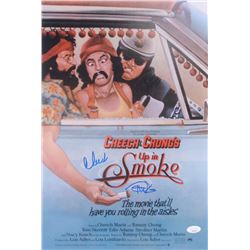 Cheech Marin & Tommy Chong Signed "Cheech & Chong's Up in Smoke" 12x17.75 Photo (JSA COA)