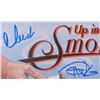 Image 2 : Cheech Marin & Tommy Chong Signed "Cheech & Chong's Up in Smoke" 12x17.75 Photo (JSA COA)