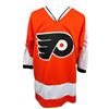 Image 3 : Bernie Parent Signed Philadelphia Flyers Jersey Inscribed "HOF 84" (JSA COA)