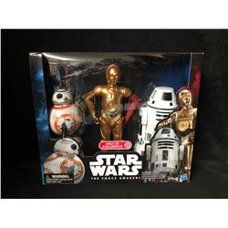 Target Exclusive Star Wars Force Awakens 12" C-3po BB-8 RO-4LO Figure Set