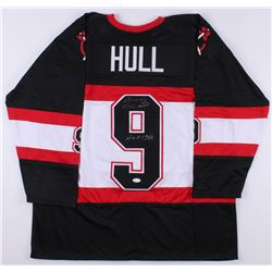 Bobby Hull Signed Chicago Blackhawks Jersey Inscribed "HOF 1983" (JSA COA)