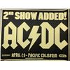 Image 1 : OFFICIAL AC/DC CONCERT POSTER (VANCOUVER BC)