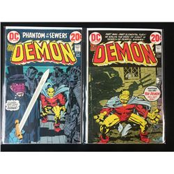 DEMON COMIC BOOK LOT #8/ #9 (DC COMICS)