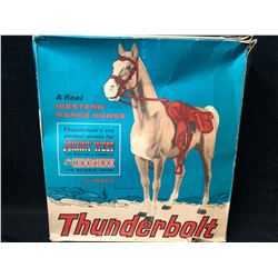 Thunderbolt The Western Range Horse Johnny West W/ Original Box (Marx)