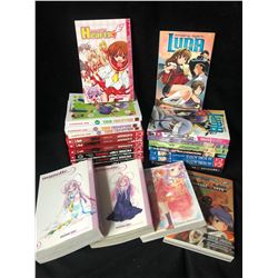JAPANESE ANIME COMIC BOOK LOT