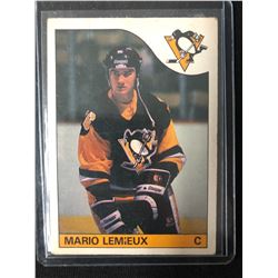 1985 O-Pee_Chee #9 Mario Lemieux Rookie Card