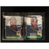 Image 1 : BARRY BONDS ROOKIE BASEBALL CARD LOT (DONRUSS #361/ LEAF #219)