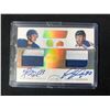 Image 1 : 2012 PANINI #1 ROOKIE SHOWCASE NUGENT-HOPKINS/ LANDESKOG GAME WORN JERSEY AUTO HOCKEY CARD