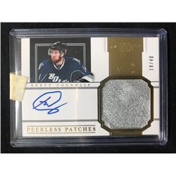 2011-12 BRETT CONNOLLY Dominion Peerless Patches Autographed Hockey Card