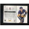 Image 2 : 2011 PANINI #13 MARCEL DIONNE GAME WORN MATERIAL HOCKEY CARD