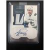 Image 1 : 2012 PANINI #179 YANN SUAVE EVENT WORN MATERIAL & AUTOGRAPHED HOCKEY CARD