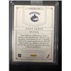 Image 2 : 2012 PANINI #179 YANN SUAVE EVENT WORN MATERIAL & AUTOGRAPHED HOCKEY CARD