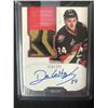 Image 1 : 2012 PANINI #163 STEPHANE DaCOSTA GAME WORN JERSEY & AUTOGRAPHED HOCKEY CARD