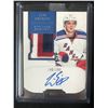 Image 1 : 2012 PANINI #160 TIM ERIXSON GAME WORN JERSEY & AUTOGRAPHED HOCKEY CARD