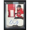 Image 1 : 2012 PANINI #164 COLIN GREENING EVENT WORN MATERIAL & AUTOGRAPHED HOCKEY CARD