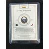 Image 2 : 2012 PANINI #8 CODY HODGSON EVENT WORN MATERIAL & AUTOGRAPHED HOCKEY CARD