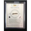 Image 2 : 2012 PANINI #3 RYAN GETZLAF GAME WORN MATERIAL & AUTO HOCKEY CARD