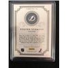 Image 2 : 2012 PANINI #87 PEERLESS PATCHES STEVEN STAMKOS MATERIAL WORN AUTO HOCKEY CARD